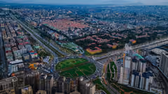 A view of Addis Ababa from above