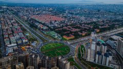 A view of Addis Ababa from above