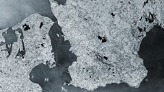 Satellite image of the Øresund Strait